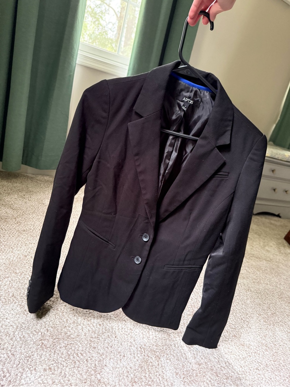 Apt. 9 Black Women's Two-Piece Blazer and Pants Set - Picture 4 of 10